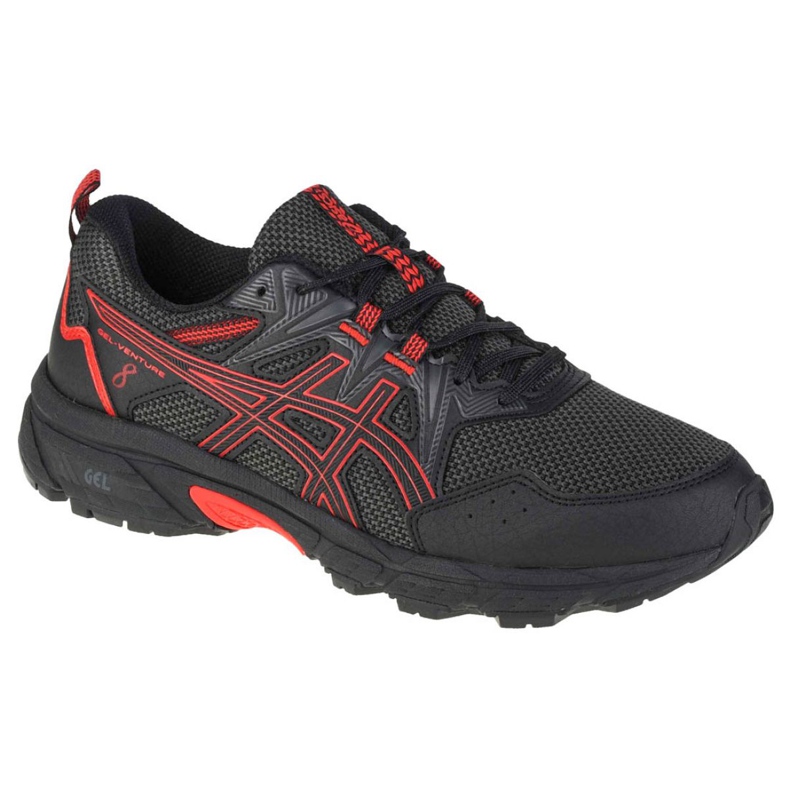 Asics Gel Venture 8 M 1011A824-007 le noir rouge gris vert
