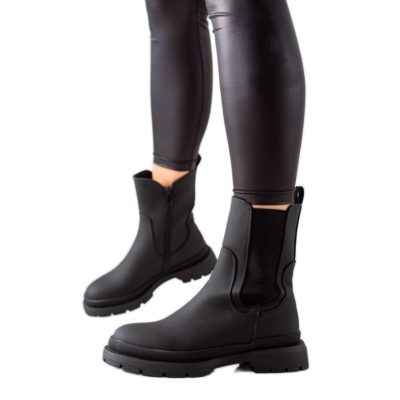 Seastar Bottes de travail avec isolation le noir