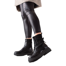 Seastar Haut trappeurs noirs