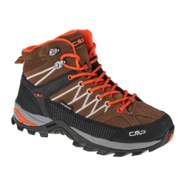 Chaussures Cmp Rigel Mid W 3Q12946-31PH brun noir