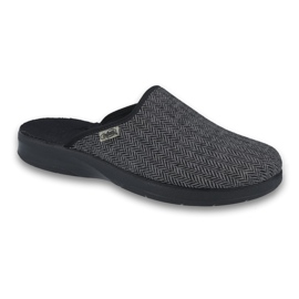 Befado chaussures pour hommes pu 548M024 le noir gris