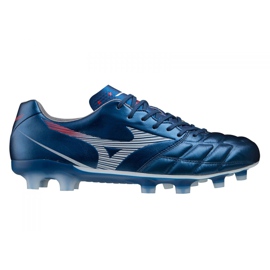 Chaussures de football Mizuno Rebula Cup Next Generation Japan Fg M P1GA217014 bleu marine bleu marine