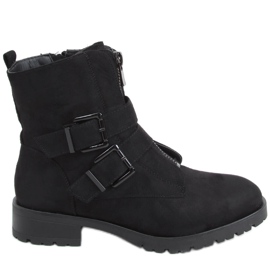Bottes militaires Vera Noir