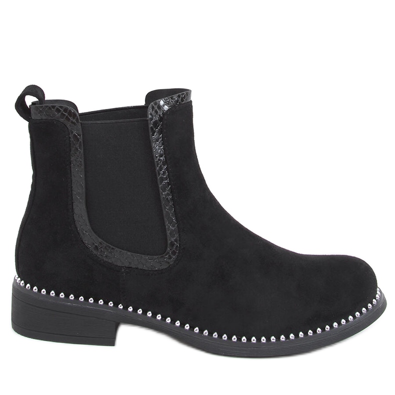 Bottines Chelsea femme Ines Noir le noir