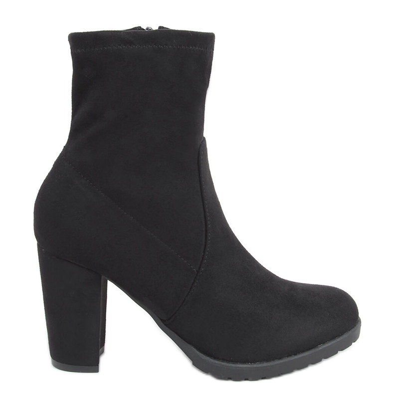 Bottes à talons hauts de Dani Black le noir