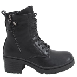 Bottes militaires Riko Noir le noir