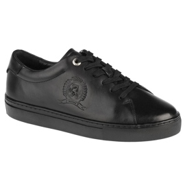 Chaussures Tommy Hilfiger Crest Sneaker FW0FW05922-BDS le noir