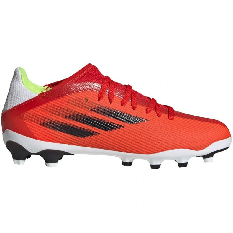 Chaussures de foot Adidas X Speedflow.3 Mg Jr FY3261 multicolore oranges et rouges Chaussures de foot Adidas X Speedflow.3 Mg Jr FY3261 multicolore oranges et rouges