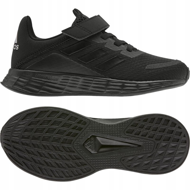 Chaussures Adidas Duramo Sl C Jr FX7313 le noir jaune