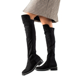 Marquiz Cuissardes avec perles noir