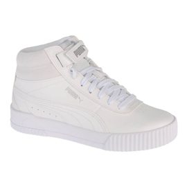 Chaussures Puma Carina Mid Jr 374440-01 blanc