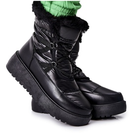 S.Barski Bottes de neige chaudes noires Gordian pour femmes noires le noir S.Barski Bottes de neige chaudes noires Gordian pour femmes noires le noir