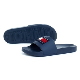 Drapeau éponge Tommy Hilfiger Piscine C87 M EMOEM00870 bleu marine