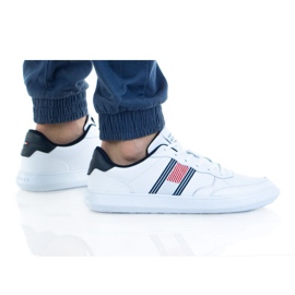 Tommy Hilfiger Essential Cuir Cu M FMOFMO3904 blanc