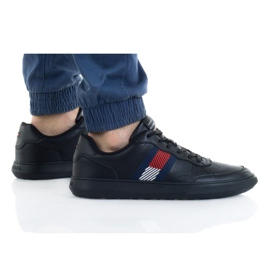 Nike Tommy Hilfiger Essential Cuir Cupsole Evo M FM0FM03904 noir