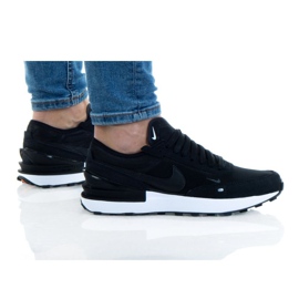 Chaussures Nike Waffle One (GS) Jr DC0481-001 le noir
