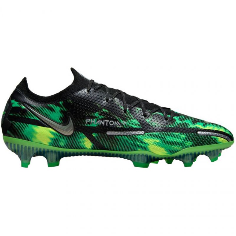 Nike Phantom GT2 Elite Fg Sw M DM0732 003 chaussures de football multicolore vert