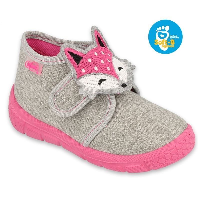 Chaussures enfant Befado 538P053 rose gris