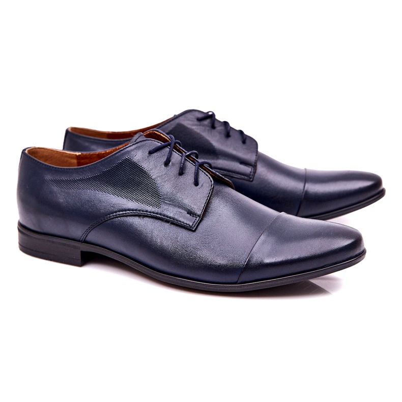Bednarek Polish Shoes Chaussons Cuir Homme Bednarek Bleu Marine Bednarek Polish Shoes Chaussons Cuir Homme Bednarek Bleu Marine