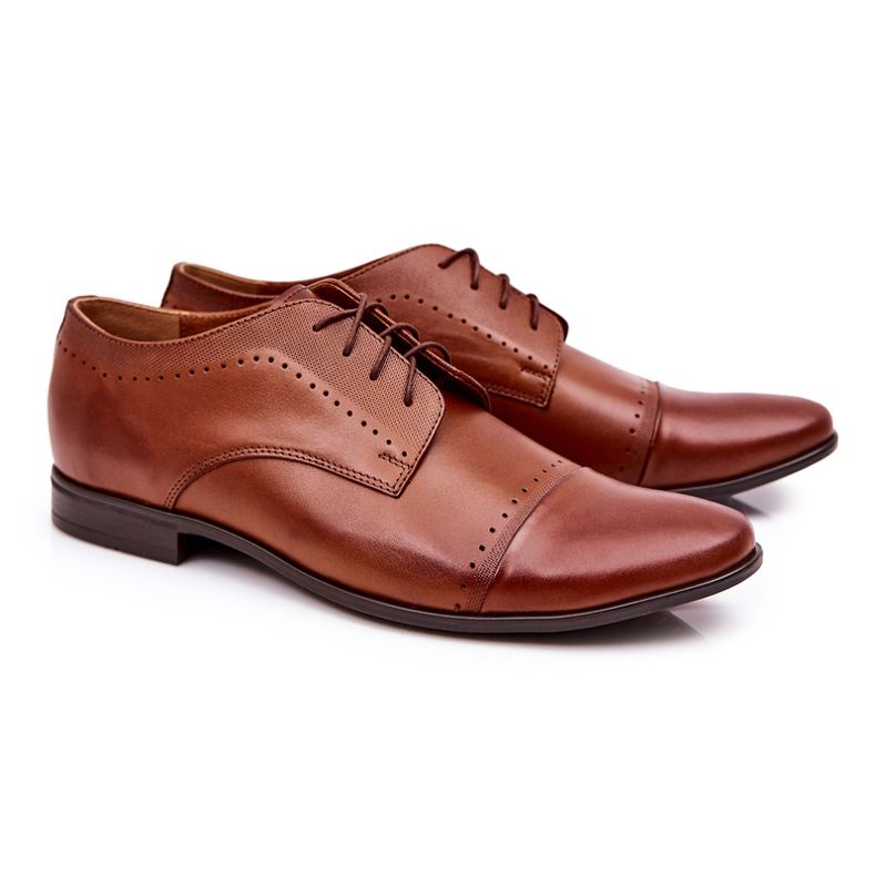 Bednarek Polish Shoes Chaussures en cuir Bednarek 723 Marron brun