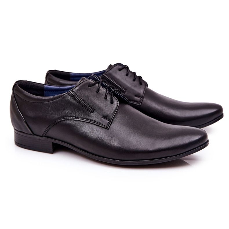 Bednarek Polish Shoes Chaussures en cuir Bednarek 694 Noir le noir