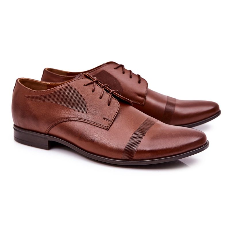 Bednarek Polish Shoes Chaussures Cuir Homme Bednarek 804 Marron brun