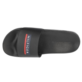 Tommy Hilfiger Seasonal Embossed Pool Slide M FM0FM03792-BDS le noir