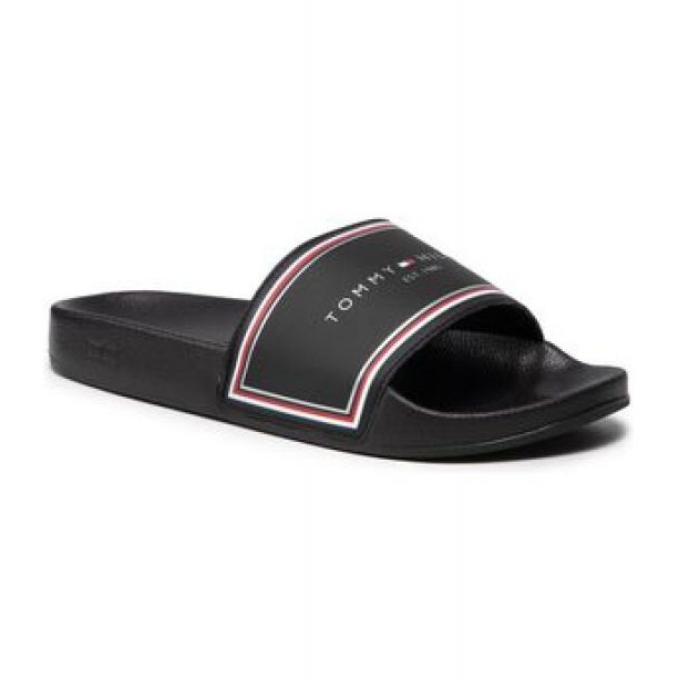 Tommy Hilfiger Essentials Toboggan De Piscine W FW0FW05933-BDS le noir
