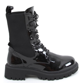 Bottes militaires à tige chaussette Sanna Noir le noir Bottes militaires à tige chaussette Sanna Noir le noir