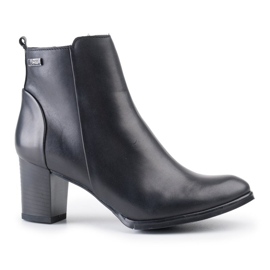 Marco Shoes Bottes en cuir 0599B-001-4 noir