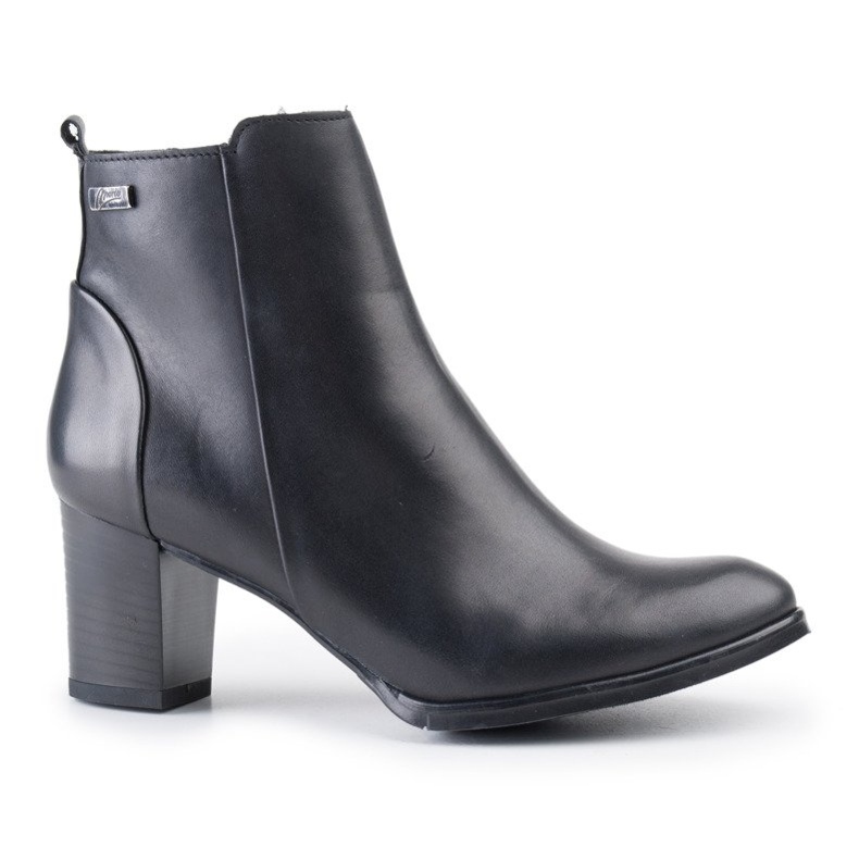 Marco Shoes Bottes en cuir 0599B-001-4 le noir Marco Shoes Bottes en cuir 0599B-001-4 le noir