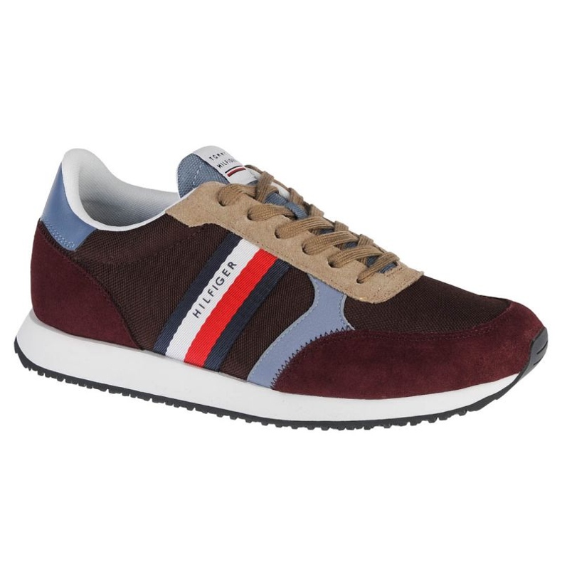 Chaussures Tommy Hilfiger Runner Lo Color Mix FM0FM03815-GR8 brun