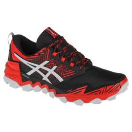 Chaussures de course Asics Gel-Fuji Trabuco 8 M 1011A668-600 noir orange