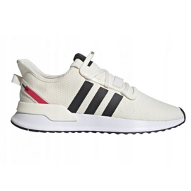 Chaussures Adidas U_Path Run M EE4465 blanche le noir
