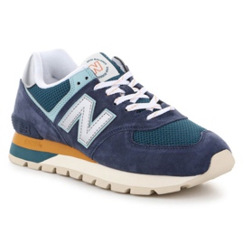 Chaussures New Balance M ML574DHL bleu marine vert