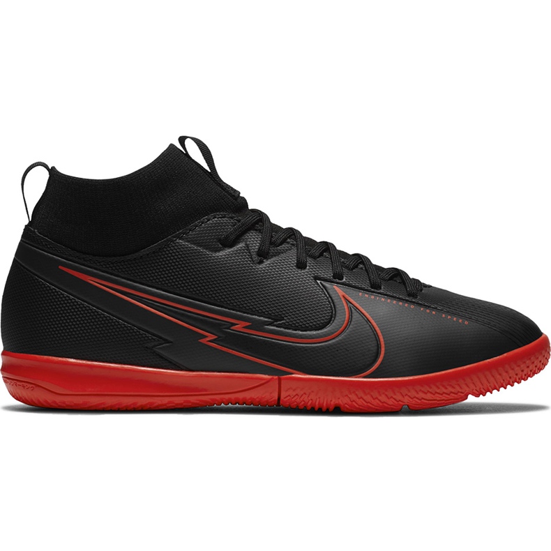 Nike Mercurial Superfly 7 Academy Ic Jr AT8135 060 chaussures de football le noir