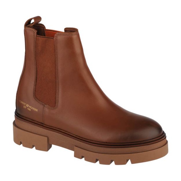 Tommy Hilfiger Monochromatic Chelsea Boot M FW0FW05950-GVI brun