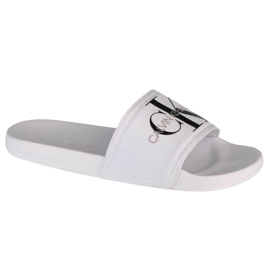 Calvin Klein Slide Monogram Co M YM0YM00061-YAF blanche