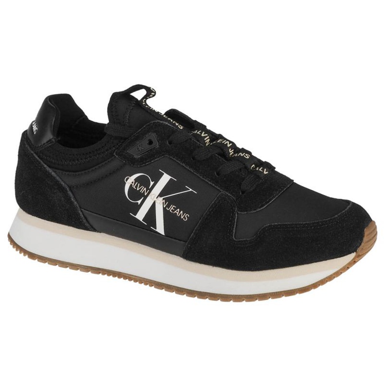 Chaussures Calvin Klein Runner Laceup W YW0YW00462-BEH le noir