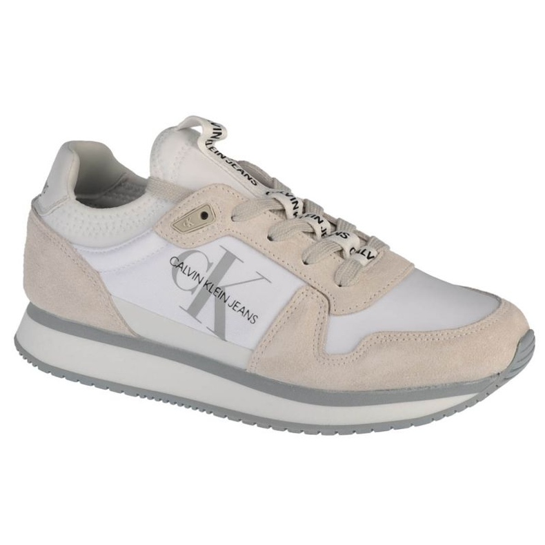 Calvin Klein Runner Laceup Ywyw0ew0462-yaf chaussures blanche