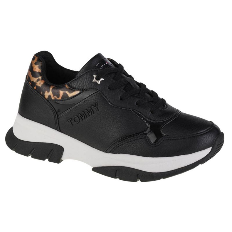 Baskets basses à lacets Tommy Hilfiger W T3A4-31173-1242999 le noir Baskets basses à lacets Tommy Hilfiger W T3A4-31173-1242999 le noir