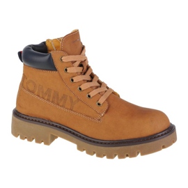 Bottine à lacets Tommy Hilfiger W T3B5-32088-0777206 jaune