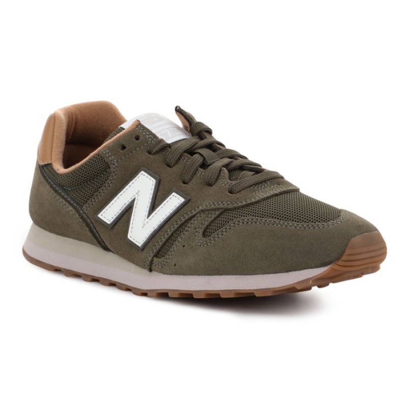 New Balance M ML373WR2 blanche brun kaki