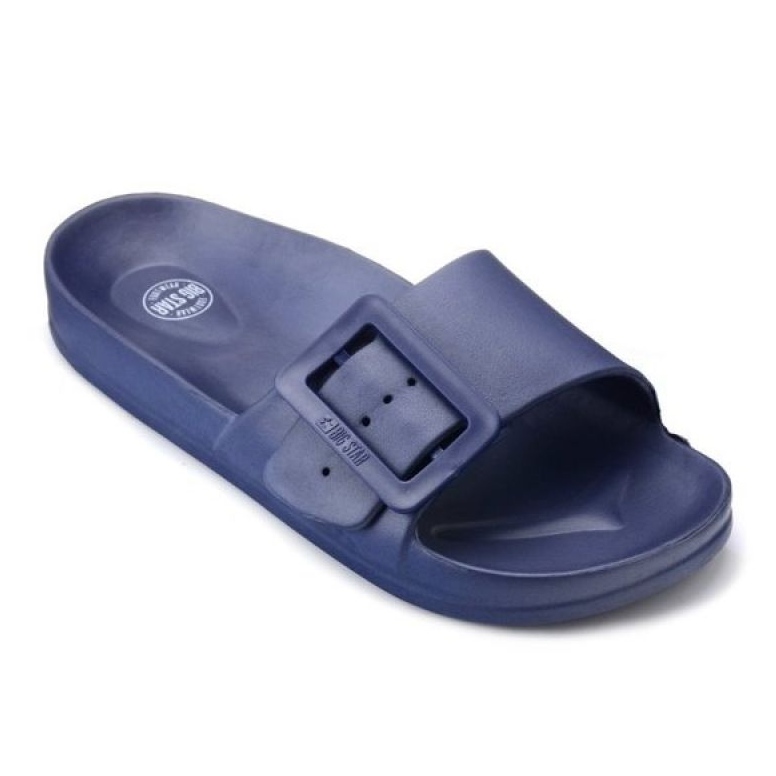 Chaussons de plage Big Star W FF274A388 bleu marine