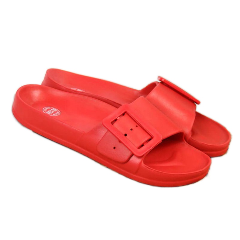 Chaussons de plage Big Star W FF274A385 rouge