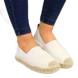 Espadrilles Big Star W HH274493 blanc blanche Espadrilles Big Star W HH274493 blanc blanche