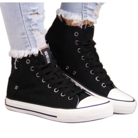 Baskets montantes Big Star W DD274330 noir le noir