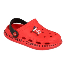 Chaussons mousse enfant Befado - rouge 159Y102