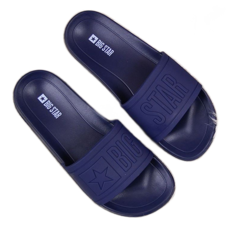 Chaussons de plage Big Star W DD274A269 bleu marine