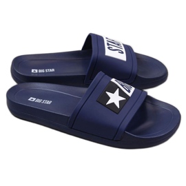 Chaussons de plage Big Star M DD174701 bleu marine Chaussons de plage Big Star M DD174701 bleu marine